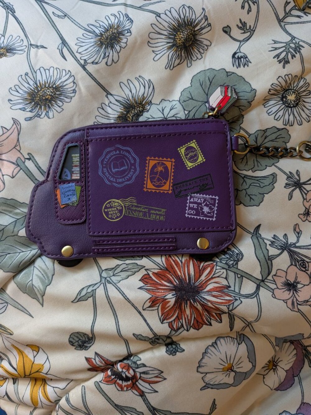 Vendula London Bookmobile Zippered Coin Purse - Picture 2 of 3